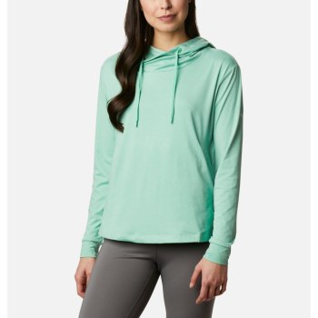 Columbia Hoodie Dames, PFG Slack Water Knit Groen, 58TCKIDBO